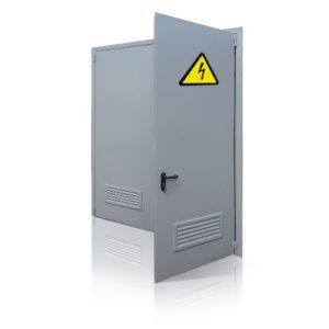 Противопожарная дверь с решеткой для вентиляции / серия FRM7395