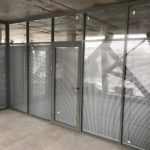 Противопожарная перегородка с двойным остеклением / серия FRM5242